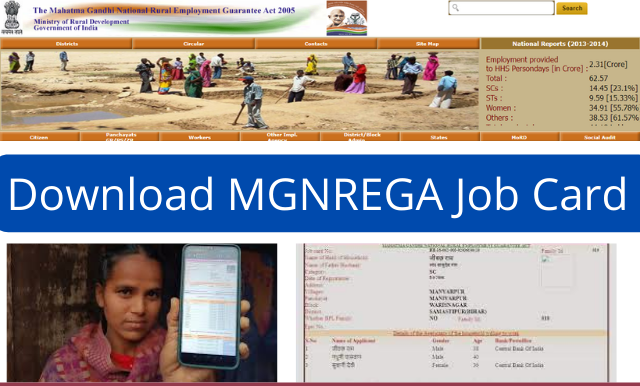 MGNREGA job card